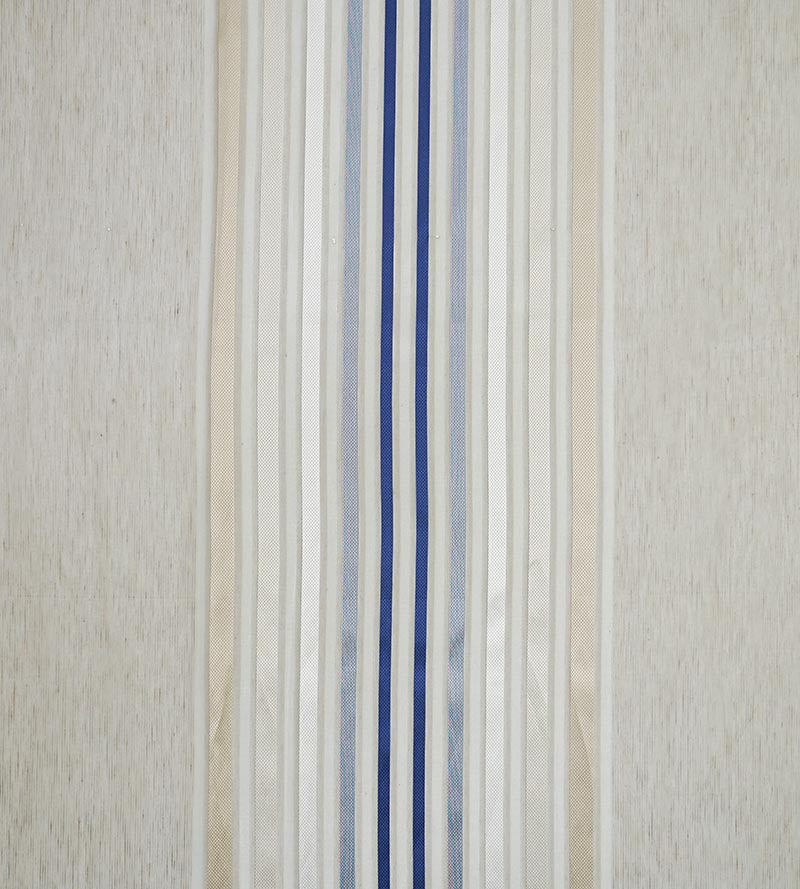 Christian Fischbacher Marmara Indigo Fabric Sample CH05530301