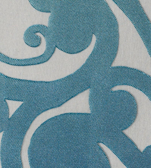 Christian Fischbacher Teatro Peacock Fabric Sample CH06530319