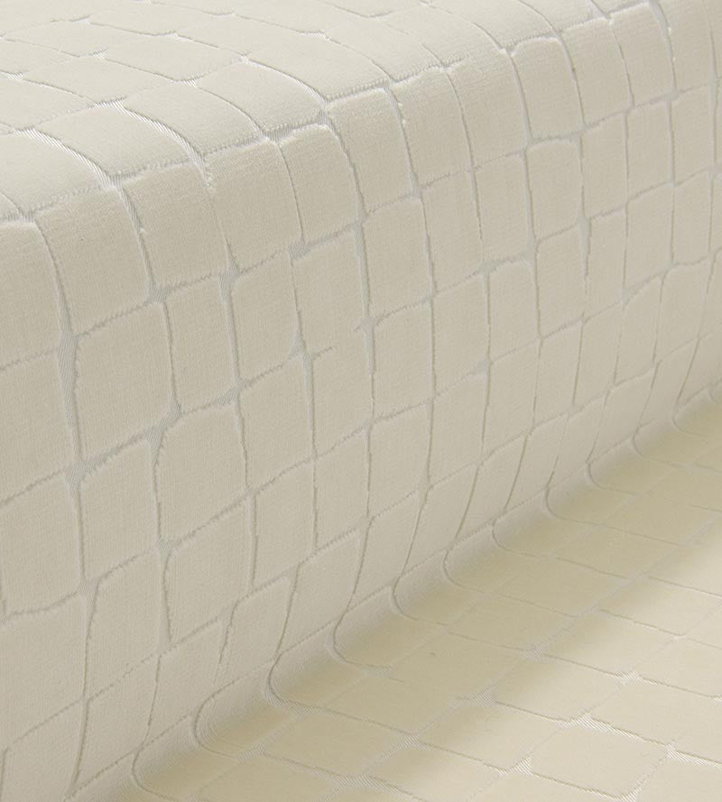 Christian Fischbacher Allegro Fr Ivory Fabric Sample CH14510400