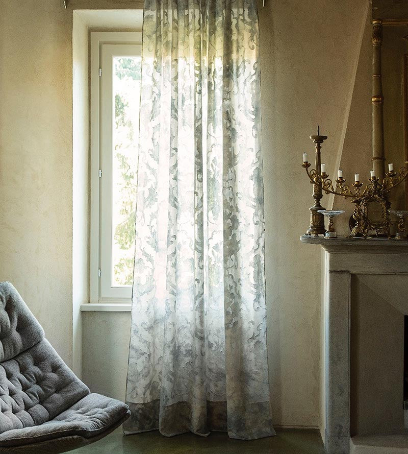 Christian Fischbacher Jolie Sky Fabric Sample CH06440401