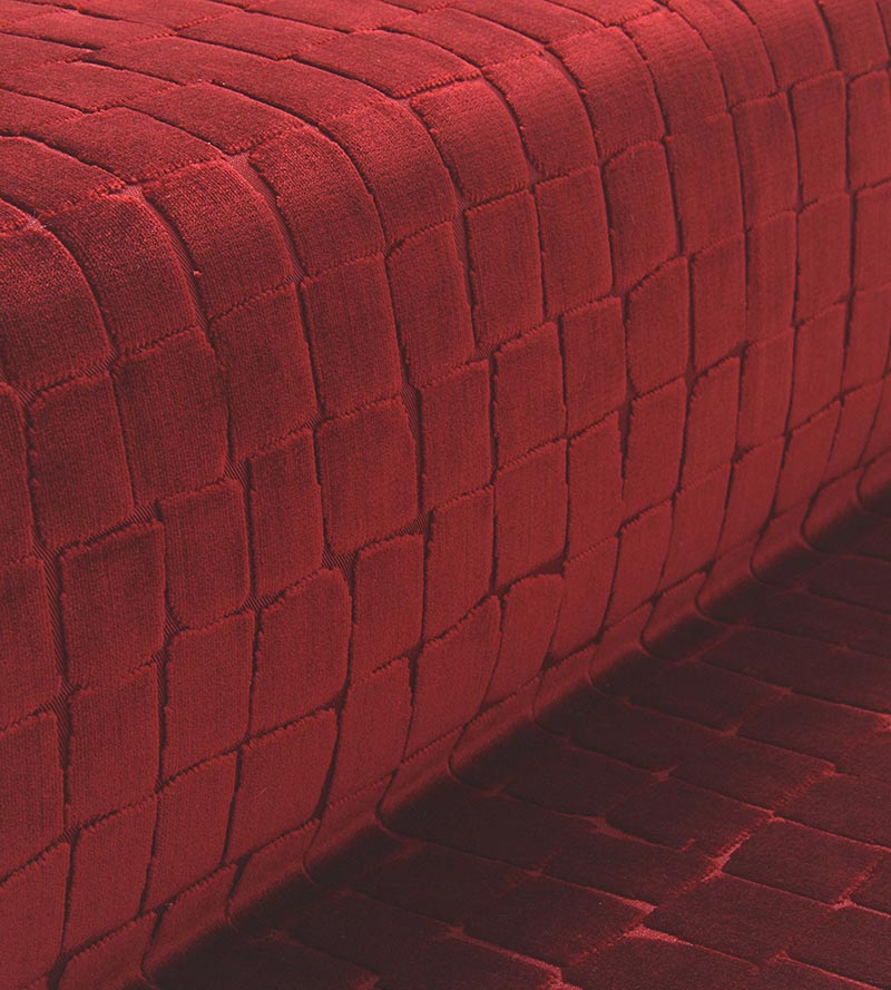 Christian Fischbacher Allegro Fr Sangria Fabric Sample CH14510402