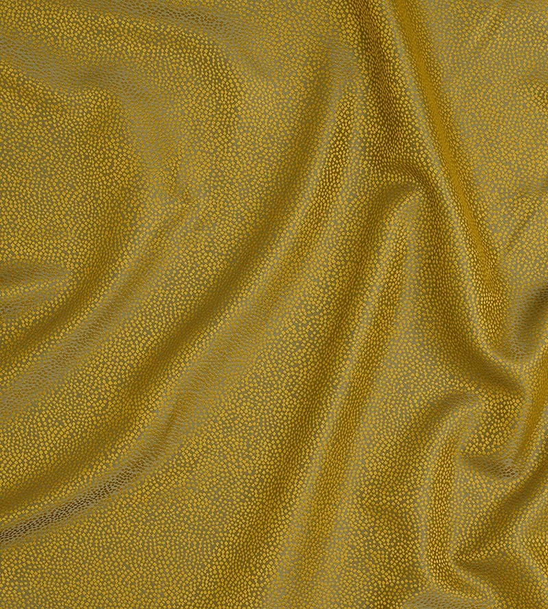 Christian Fischbacher Phoenix Dot Goldenrod Fabric Sample CH45040403