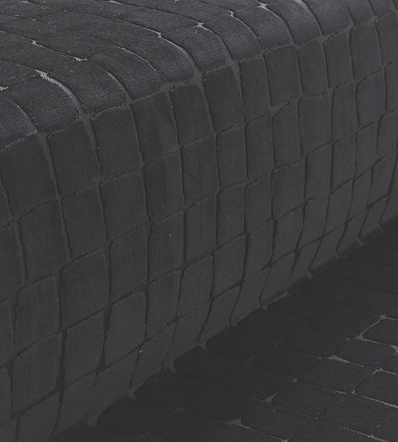 Christian Fischbacher Allegro Fr Onyx Fabric Sample CH14510406