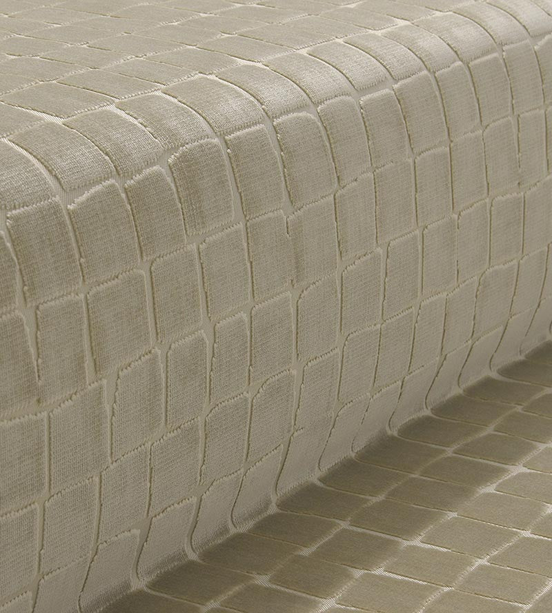 Christian Fischbacher Allegro Fr Taupe Fabric Sample CH14510407