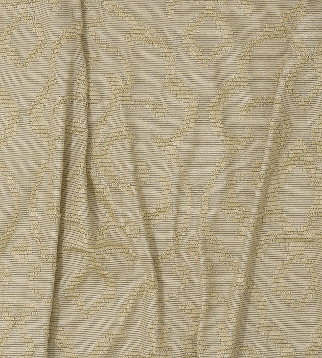 Christian Fischbacher Aviano Sand Fabric Sample CH44940407