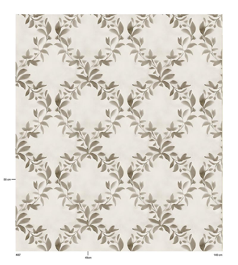 Christian Fischbacher Season Bisque Fabric Sample CH46040407