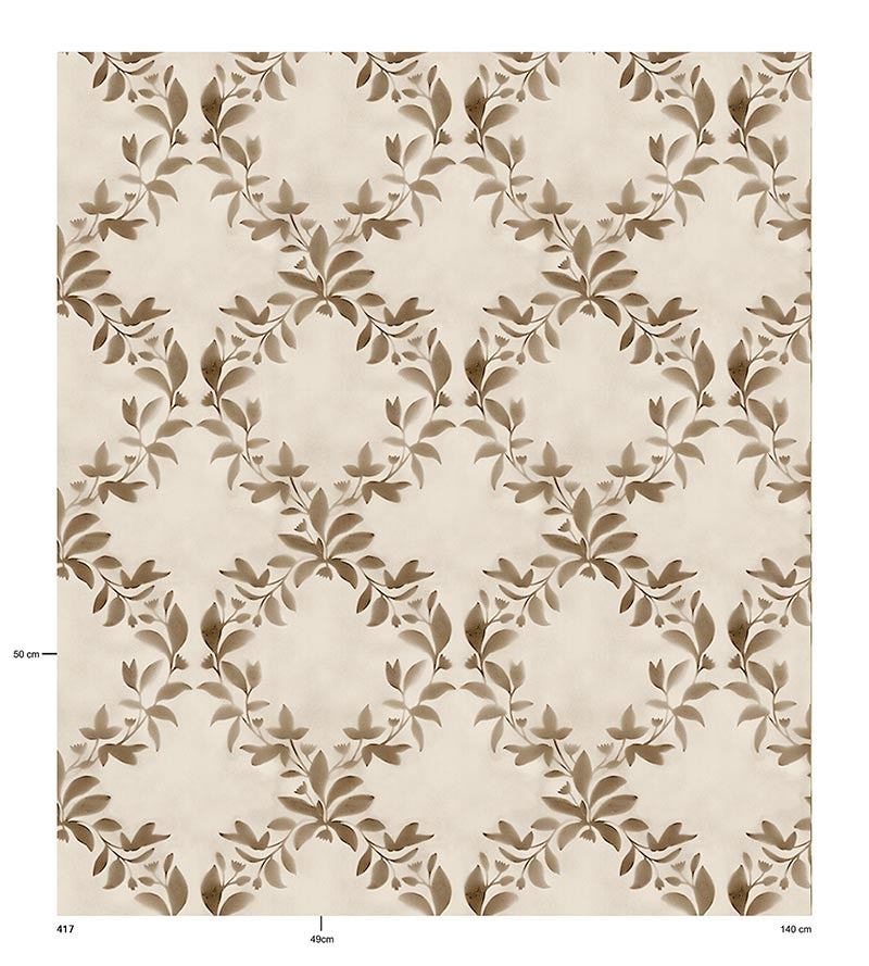 Christian Fischbacher Season Dusk Fabric Sample CH46040417