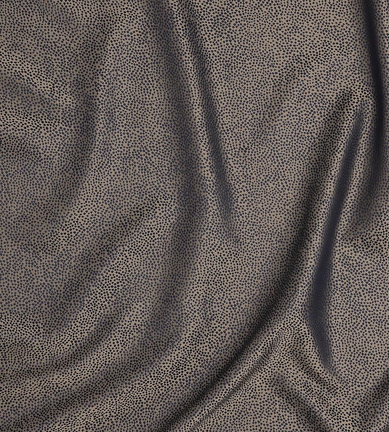 Christian Fischbacher Phoenix Dot Navy Fabric Sample CH45040427