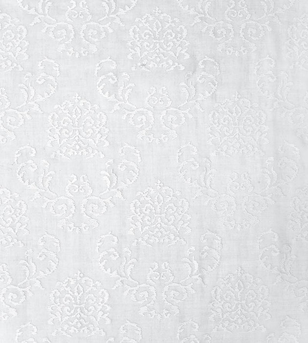 Christian Fischbacher Ricciolino Moonstone Fabric Sample CH06250500