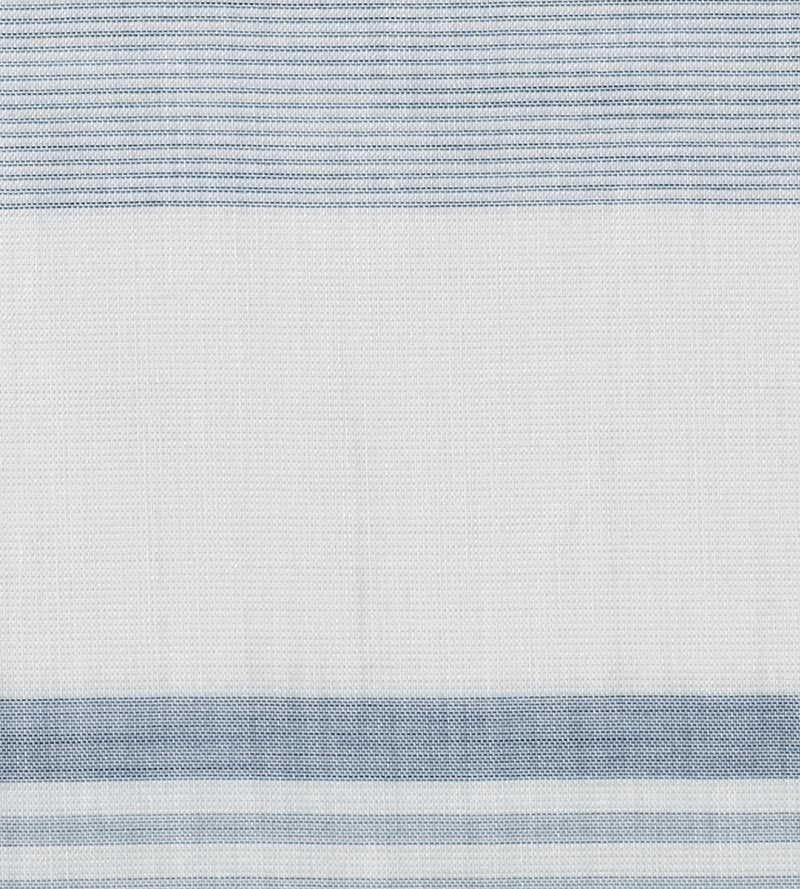Christian Fischbacher Avivo Stripe Bluestone Fabric Sample CH43950501