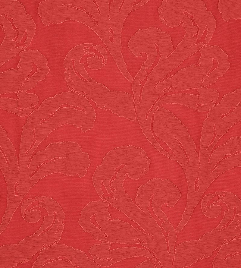 Christian Fischbacher Mon Amour Crimson Fabric CH10720502