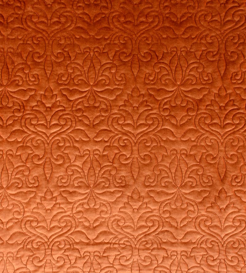 Christian Fischbacher Velbrode Pumpkin Fabric CH06550503
