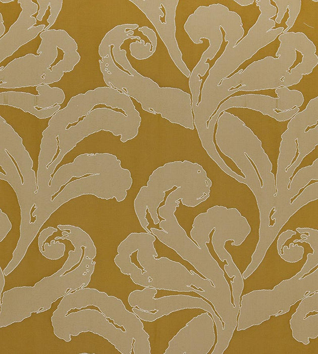 Christian Fischbacher Mon Amour Saffron Fabric Sample CH10720503
