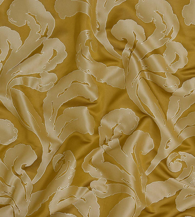 Christian Fischbacher Mon Amour Saffron Fabric Sample CH10720503