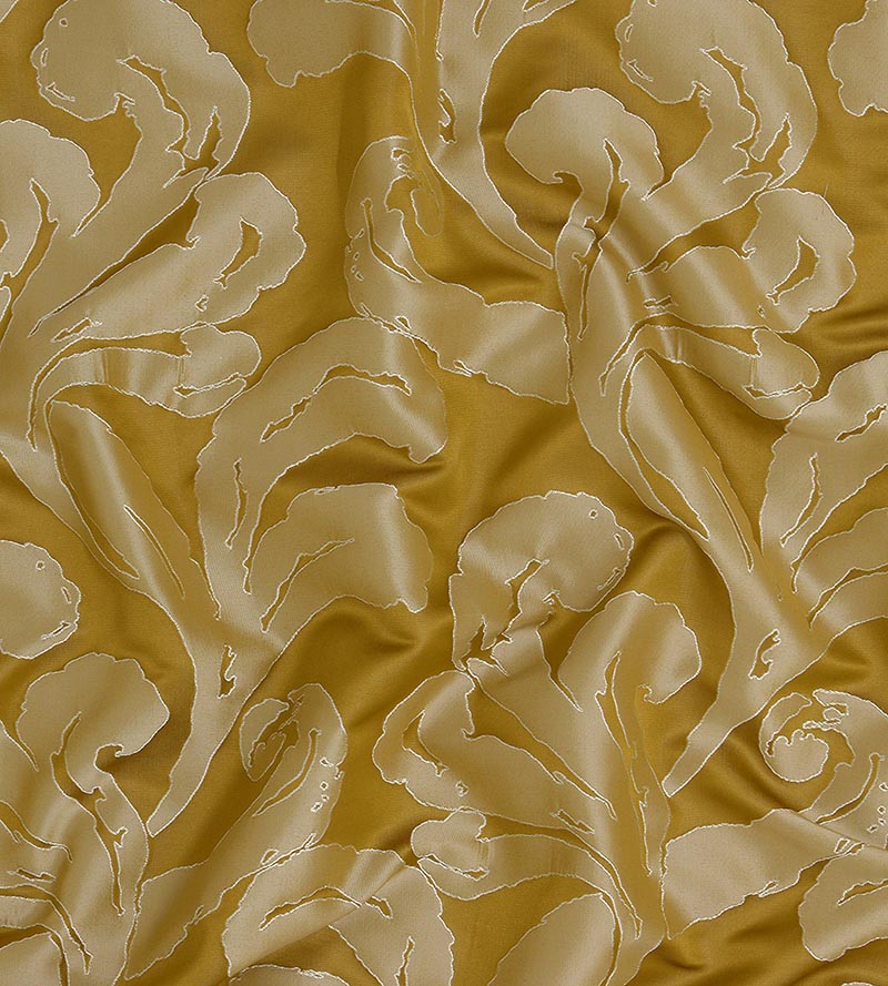 Christian Fischbacher Mon Amour Saffron Fabric CH10720503