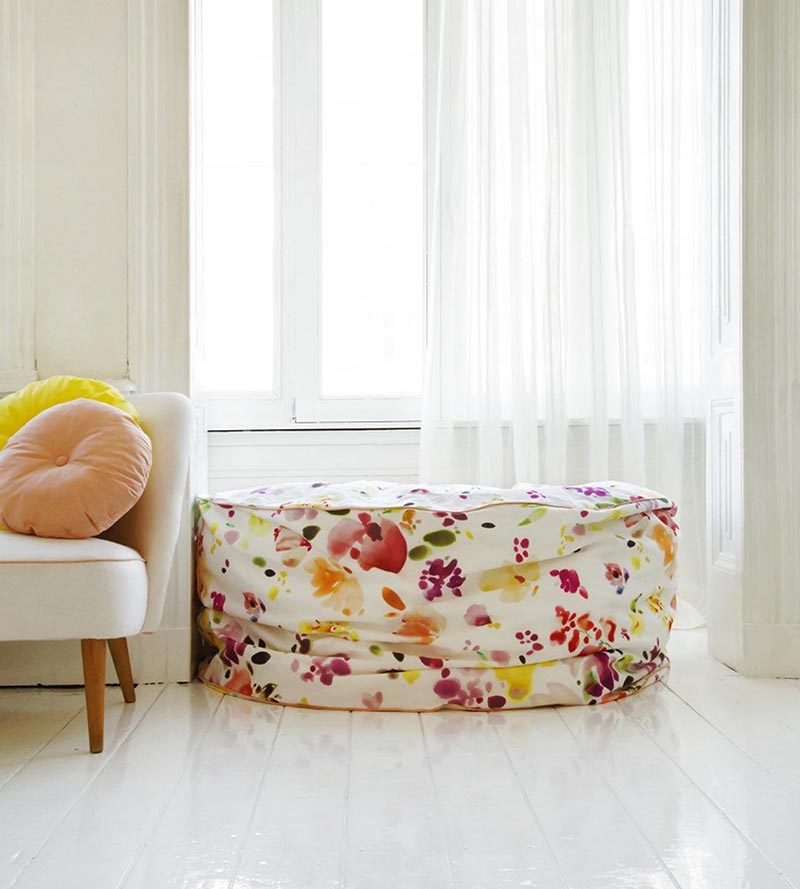 Christian Fischbacher Midsummer Day Spring Bouquet Fabric CH43150503