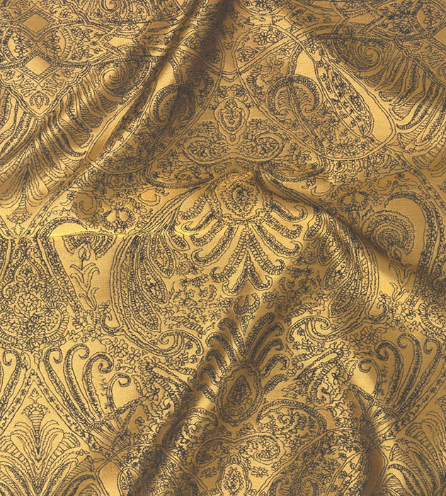 Christian Fischbacher Persian Nights Indian Gold Fabric CH44650503