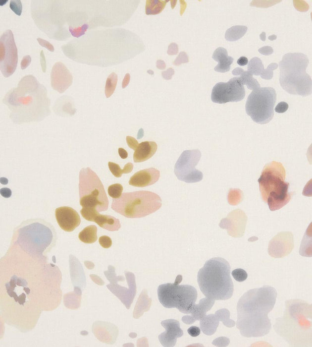 Christian Fischbacher Midsummer Day Natural Bouquet Fabric Sample CH43150505