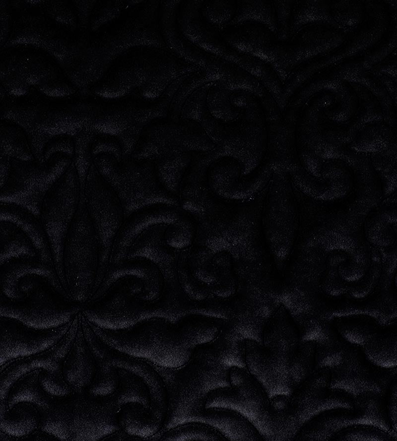 Christian Fischbacher Velbrode Onyx Fabric Sample CH06550506