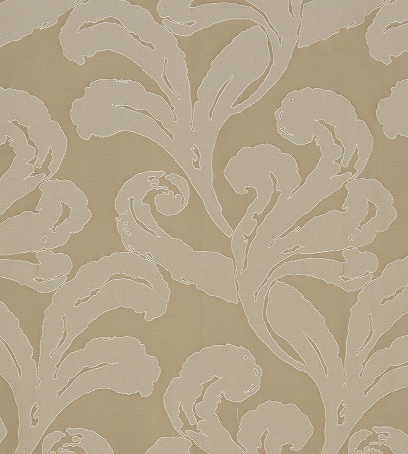Christian Fischbacher Mon Amour Hazelnut Fabric Sample CH10720507