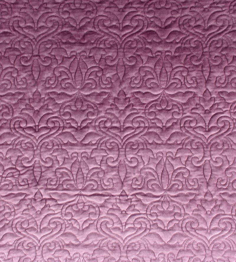 Christian Fischbacher Velbrode Amethyst Fabric Sample CH06550508