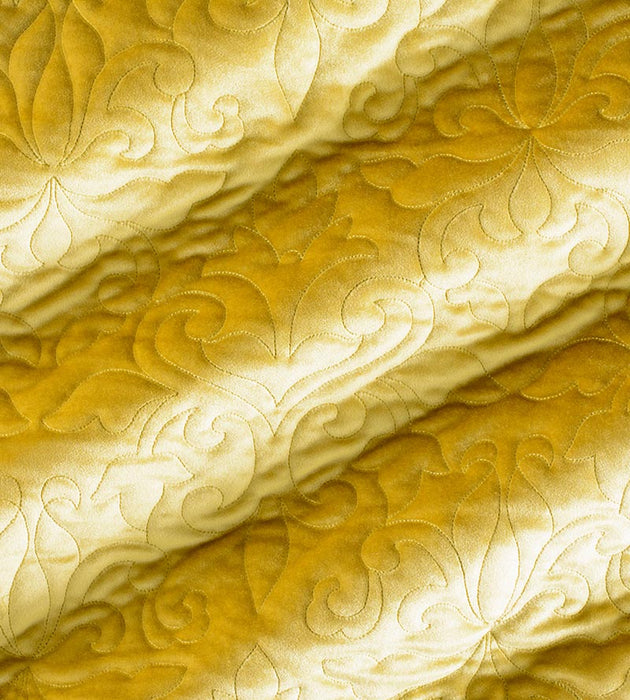 Christian Fischbacher Velbrode Sun Gold Fabric CH06550514