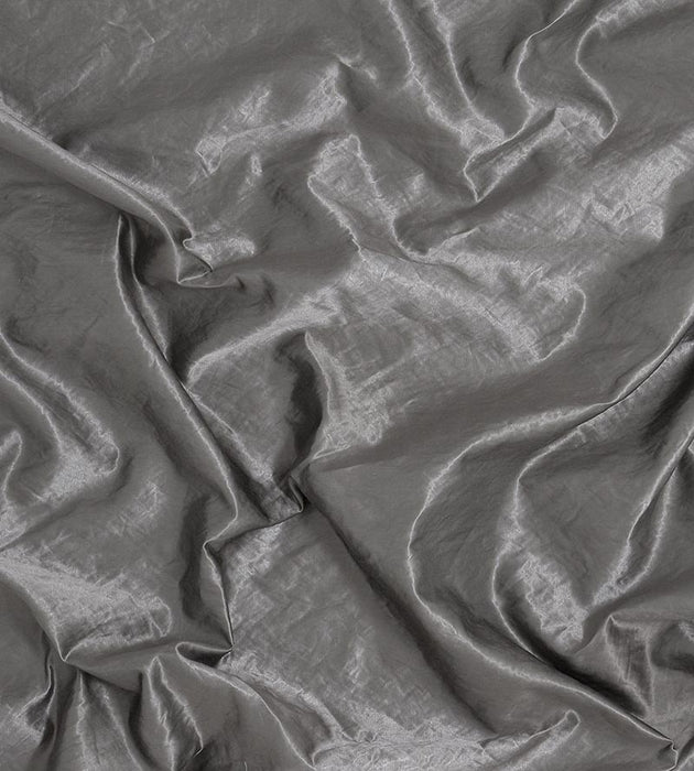 Christian Fischbacher Bon Ton Pewter Fabric Sample CH27550515