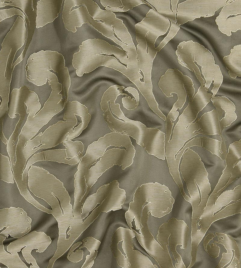 Christian Fischbacher Mon Amour Mocha Fabric Sample CH10720517