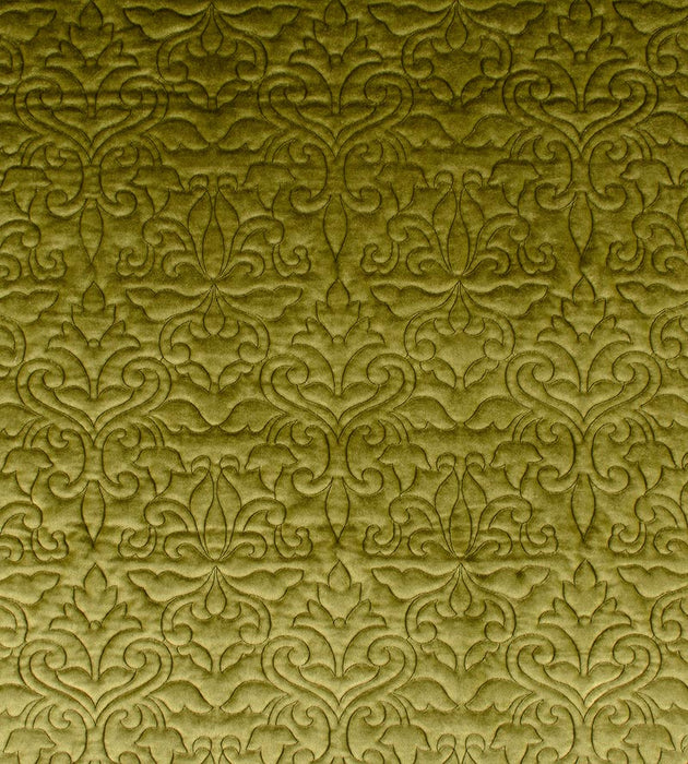 Christian Fischbacher Velbrode Avocado Fabric CH06550524