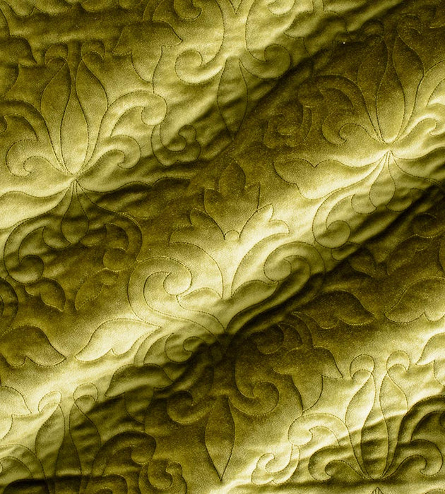 Christian Fischbacher Velbrode Avocado Fabric CH06550524