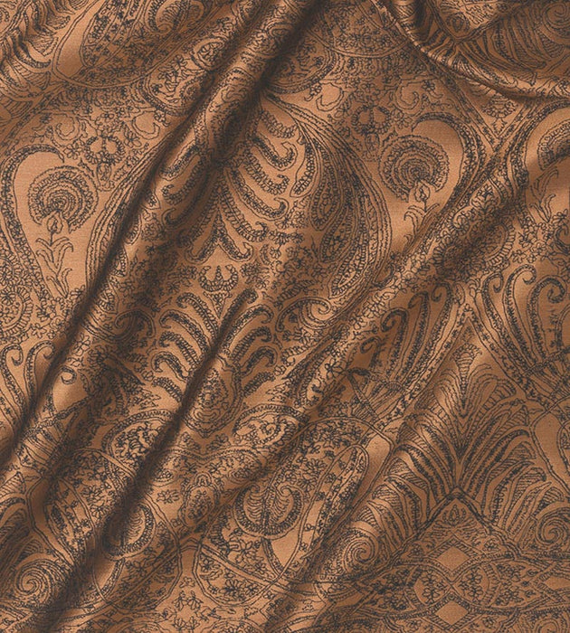 Christian Fischbacher Persian Nights Copper Fabric Sample CH44650527