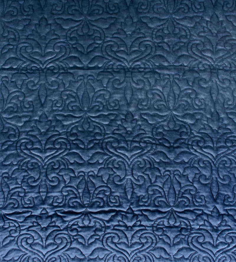 Christian Fischbacher Velbrode Navy Fabric CH06550531