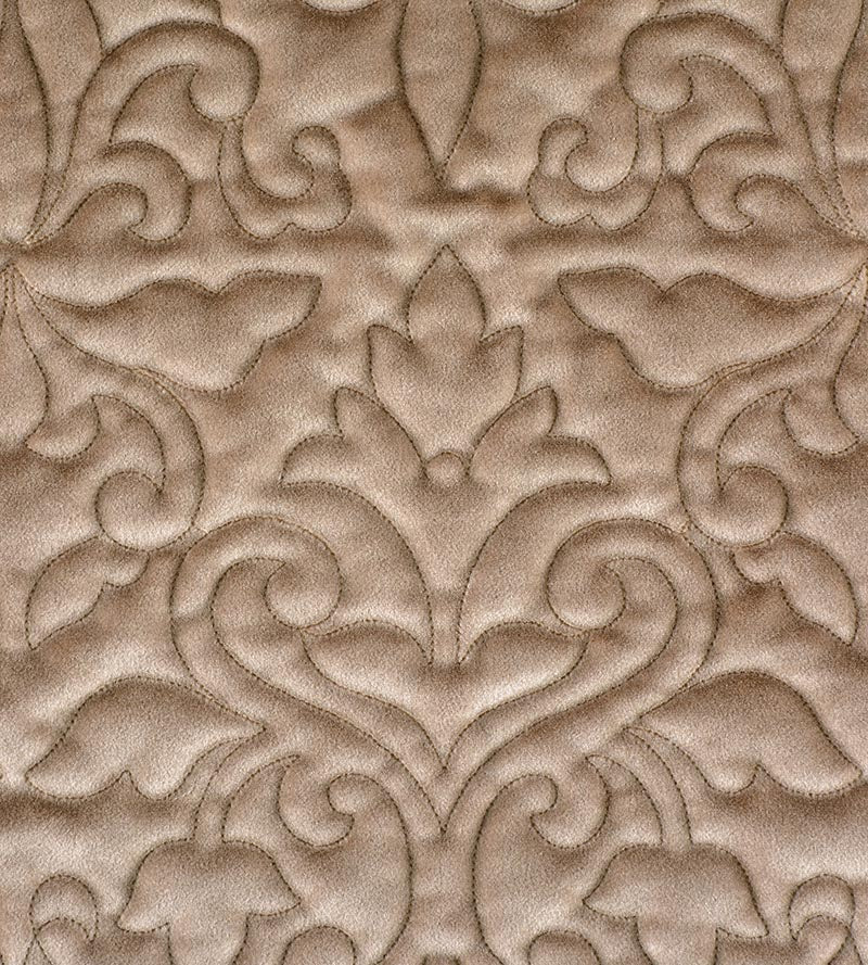 Christian Fischbacher Velbrode Taupe Fabric Sample CH06550547