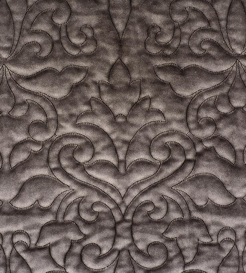 Christian Fischbacher Velbrode Hematite Fabric Sample CH06550587