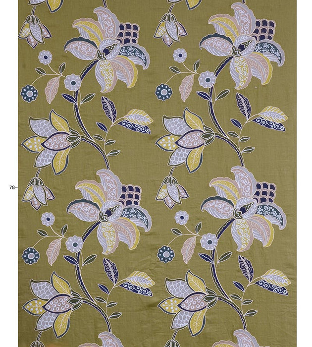 Christian Fischbacher Happy Caribbean Fabric Sample CH06420209