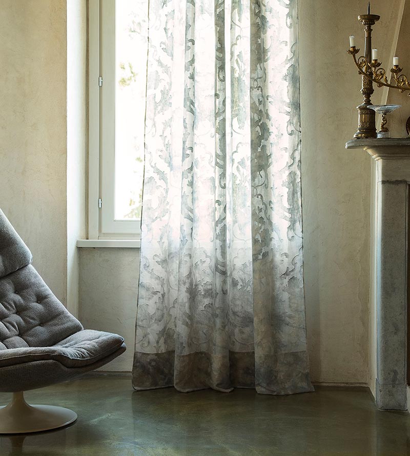Christian Fischbacher Jolie Buff Fabric Sample CH06440405