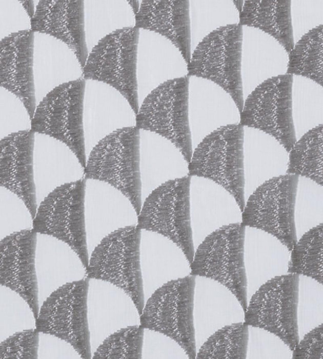 Christian Fischbacher Tesoro Silver Fabric Sample CH43270705