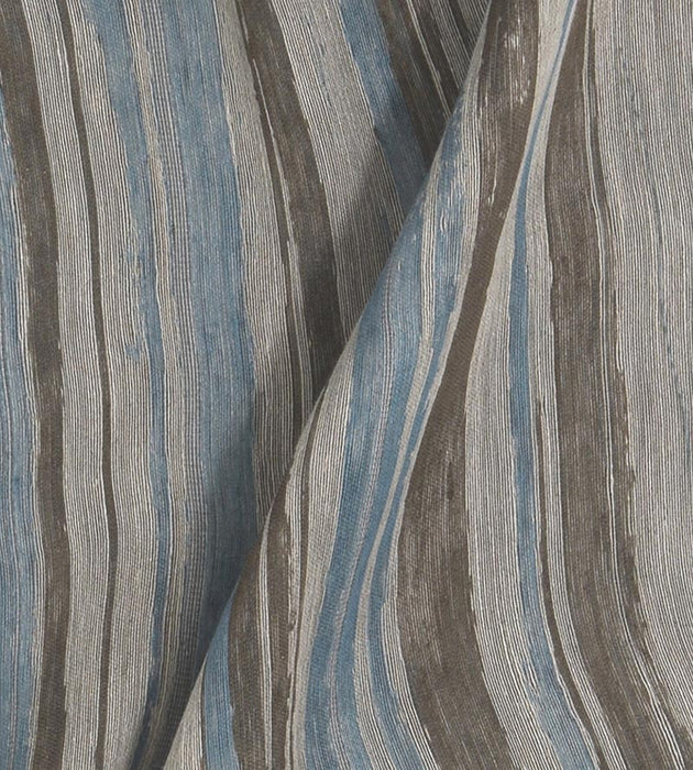 Christian Fischbacher Triga Blue Fabric Sample CH06870709