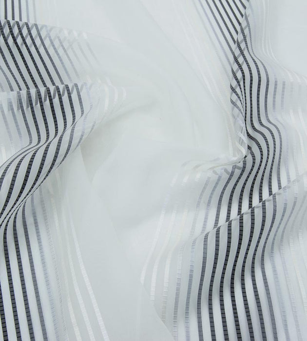 Christian Fischbacher Spectrum Ii Ebony & Ivory Fabric Sample CH46170715