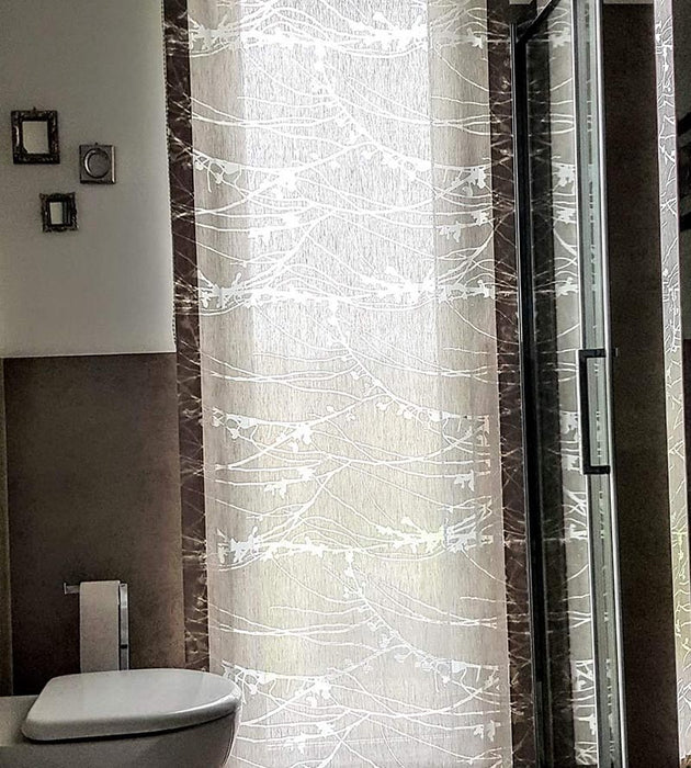 Christian Fischbacher Ikebana Cedar Fabric Sample CH10710717