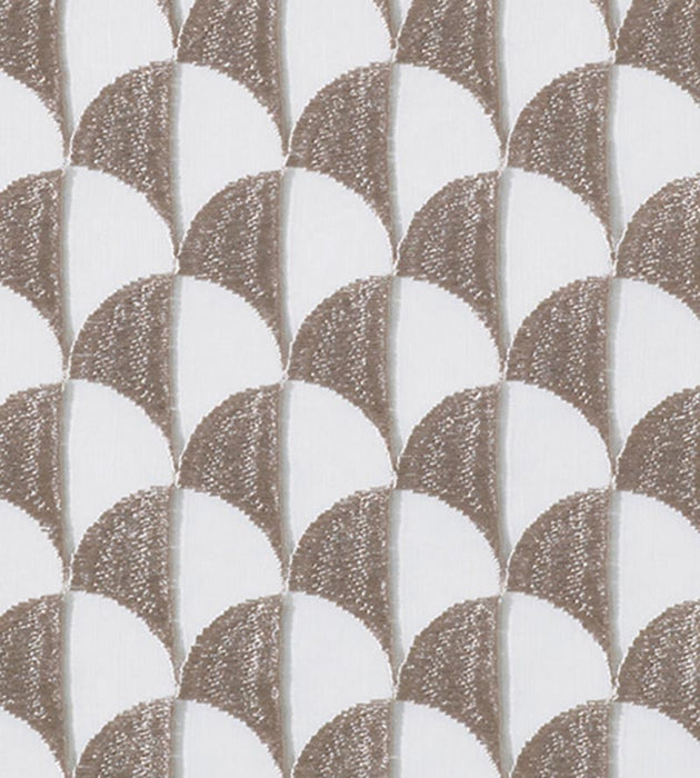 Christian Fischbacher Tesoro Taupe Fabric Sample CH43270717