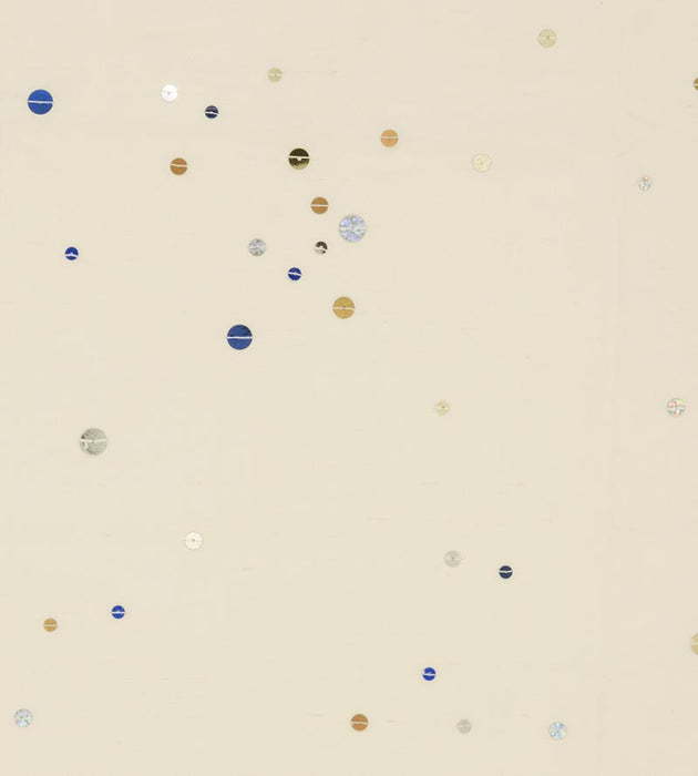 Christian Fischbacher Jubilee Moonbeam Fabric Sample CH45980800