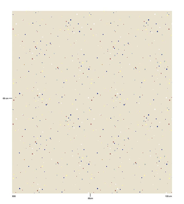 Christian Fischbacher Jubilee Moonbeam Fabric Sample CH45980800