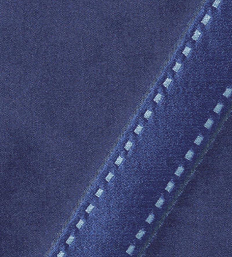 Christian Fischbacher Rhombus Ocean Fabric Sample CH42880801