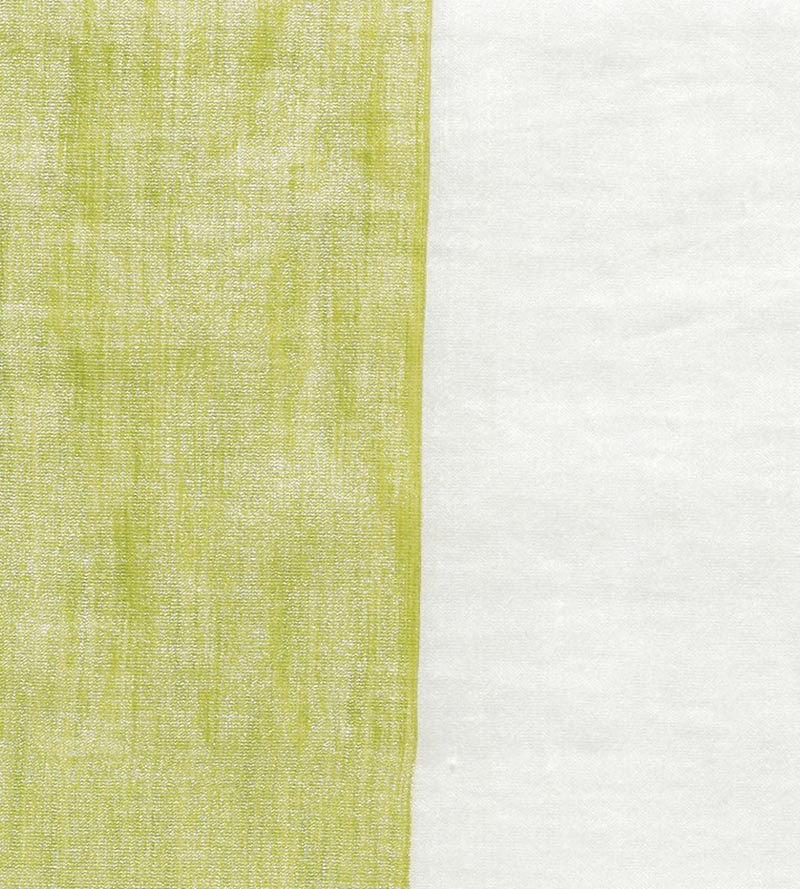 Christian Fischbacher Ghiacciato Lemongrass Fabric Sample CH26380804