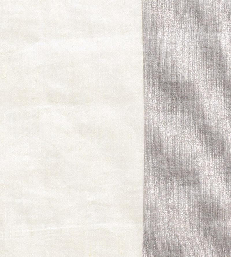 Christian Fischbacher Ghiacciato Pewter Fabric Sample CH26380815