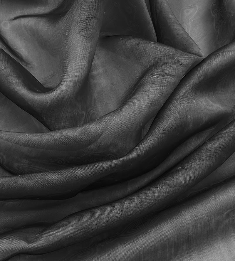Christian Fischbacher Altubic Charcoal Fabric CH28080815
