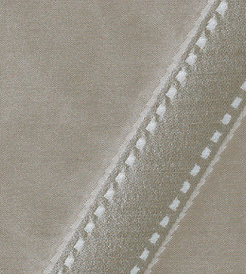 Christian Fischbacher Rhombus Gray Owl Fabric Sample CH42880827