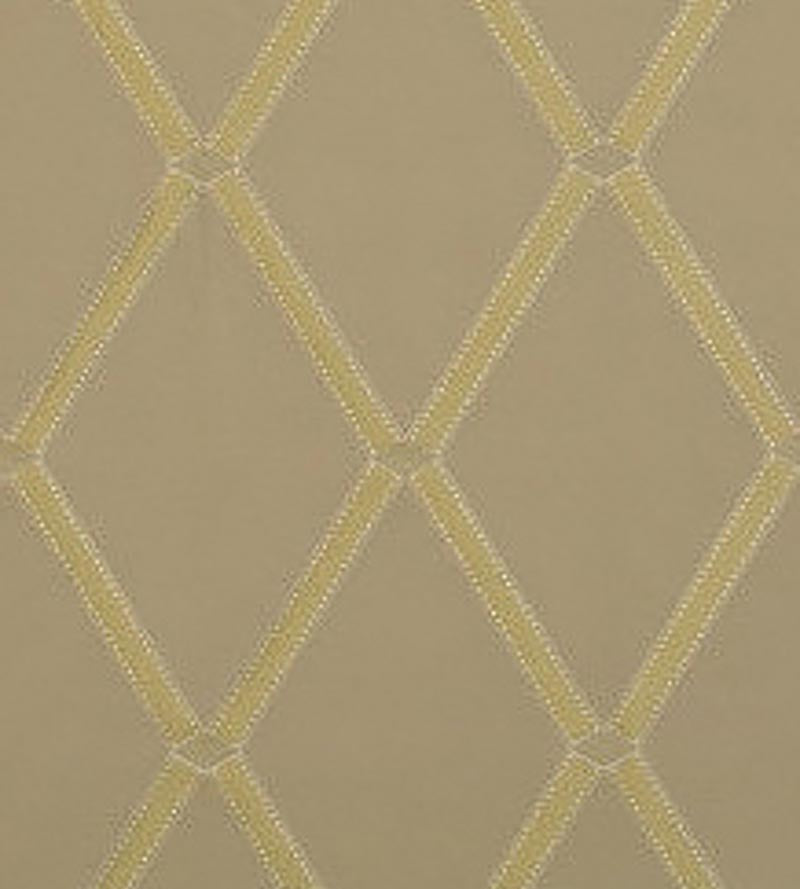 Christian Fischbacher Rhombus Ash Blonde Fabric Sample CH42880837