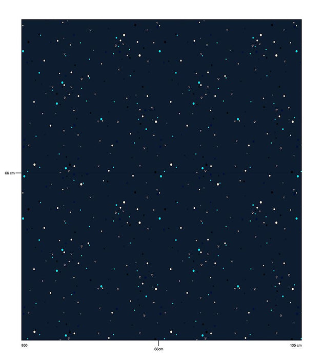 Christian Fischbacher Jubilee Constellation Fabric Sample CH45980841